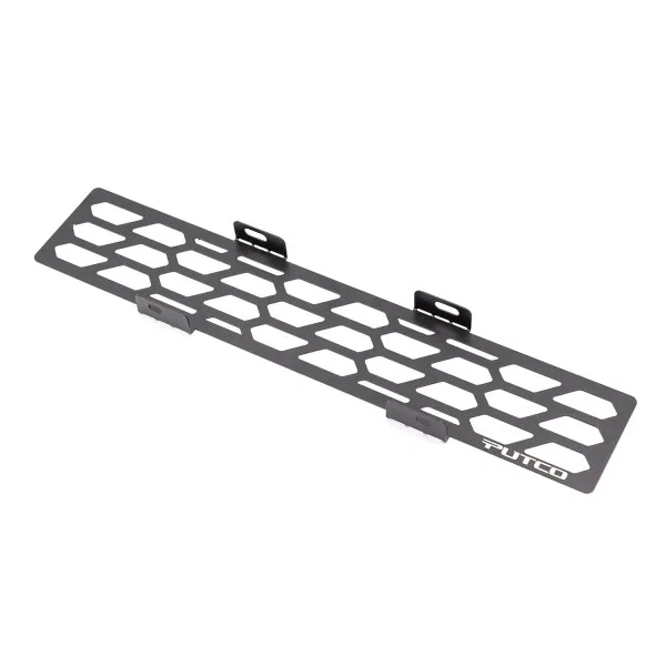 83172 – PUTCO Bumper Grille Insert, Hex Shield Design Textured Powder Coated Black Stainless Steel